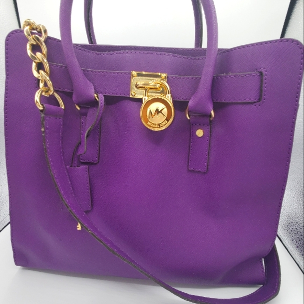 MICHAEL KORS - Large Hamilton Saffiano